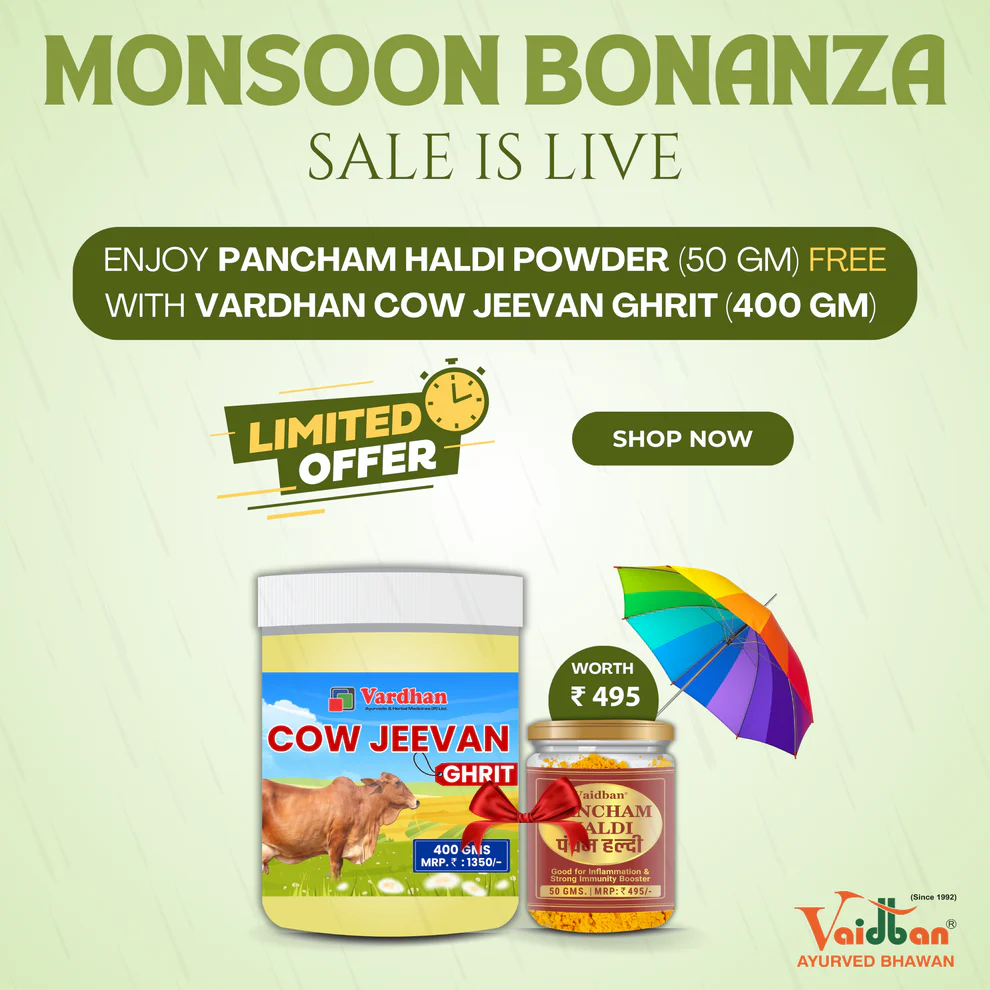 Benefits of Vardhan Cow Jeevan Ghrit