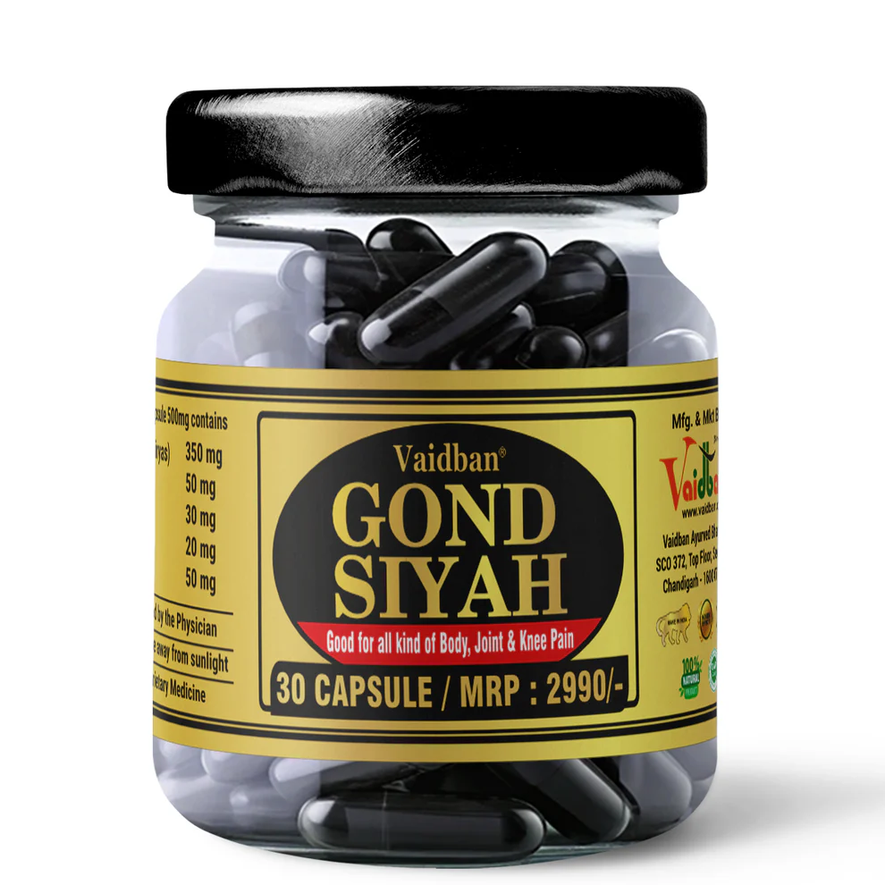 Vaidban Gond Siyah Capsule