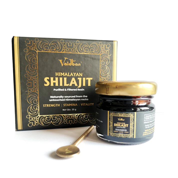 Shilajit resin for strength vitality